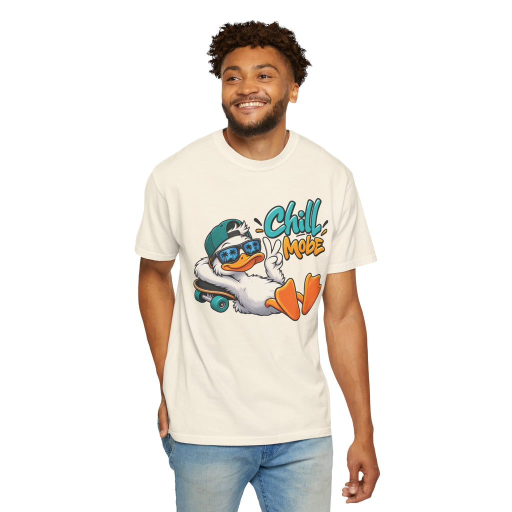 Chill Mode Duck Graphic T-Shirt | Festora Everyday