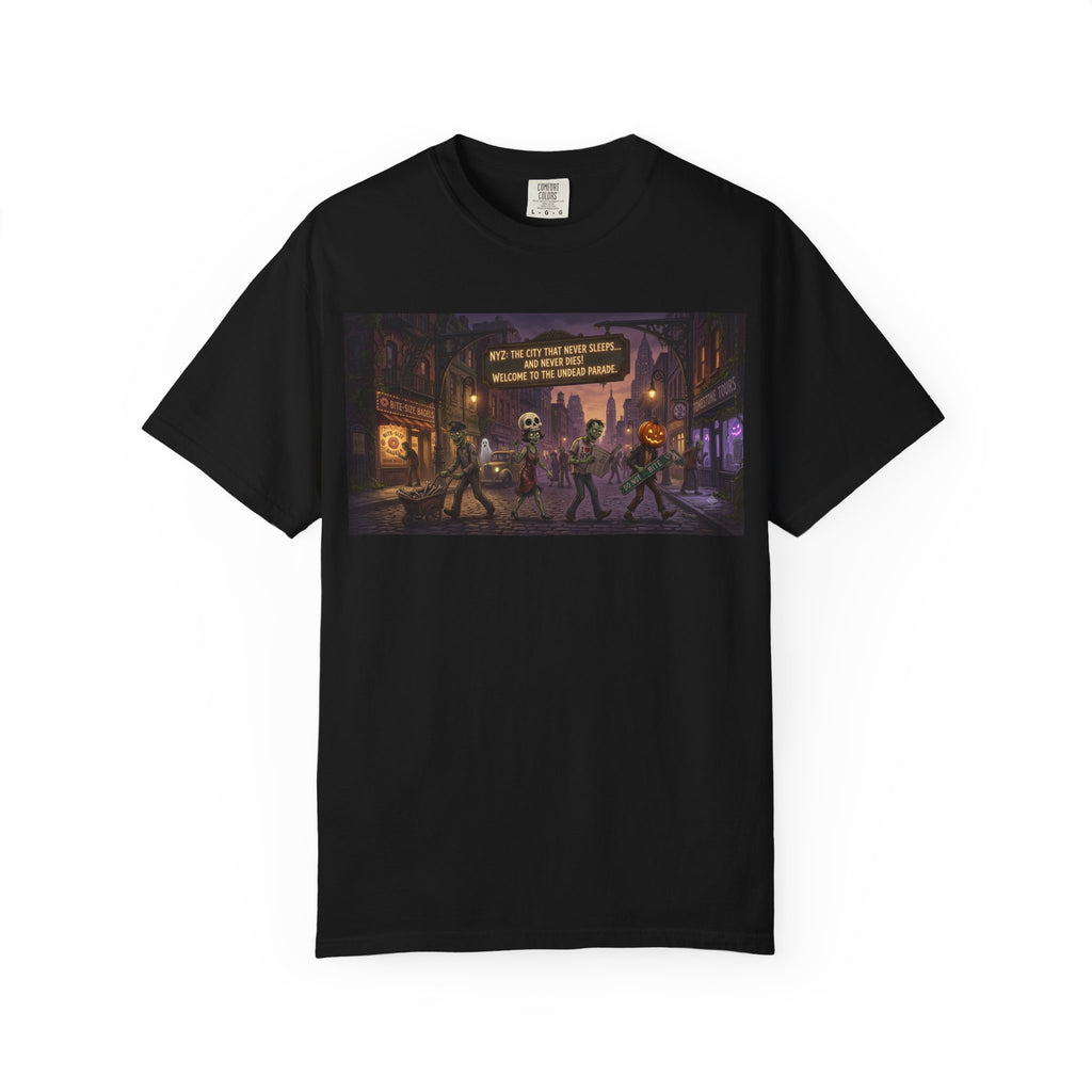 Halloween Monster Band T-Shirt — "We Want Candy" Retro Horror Graphic Tee