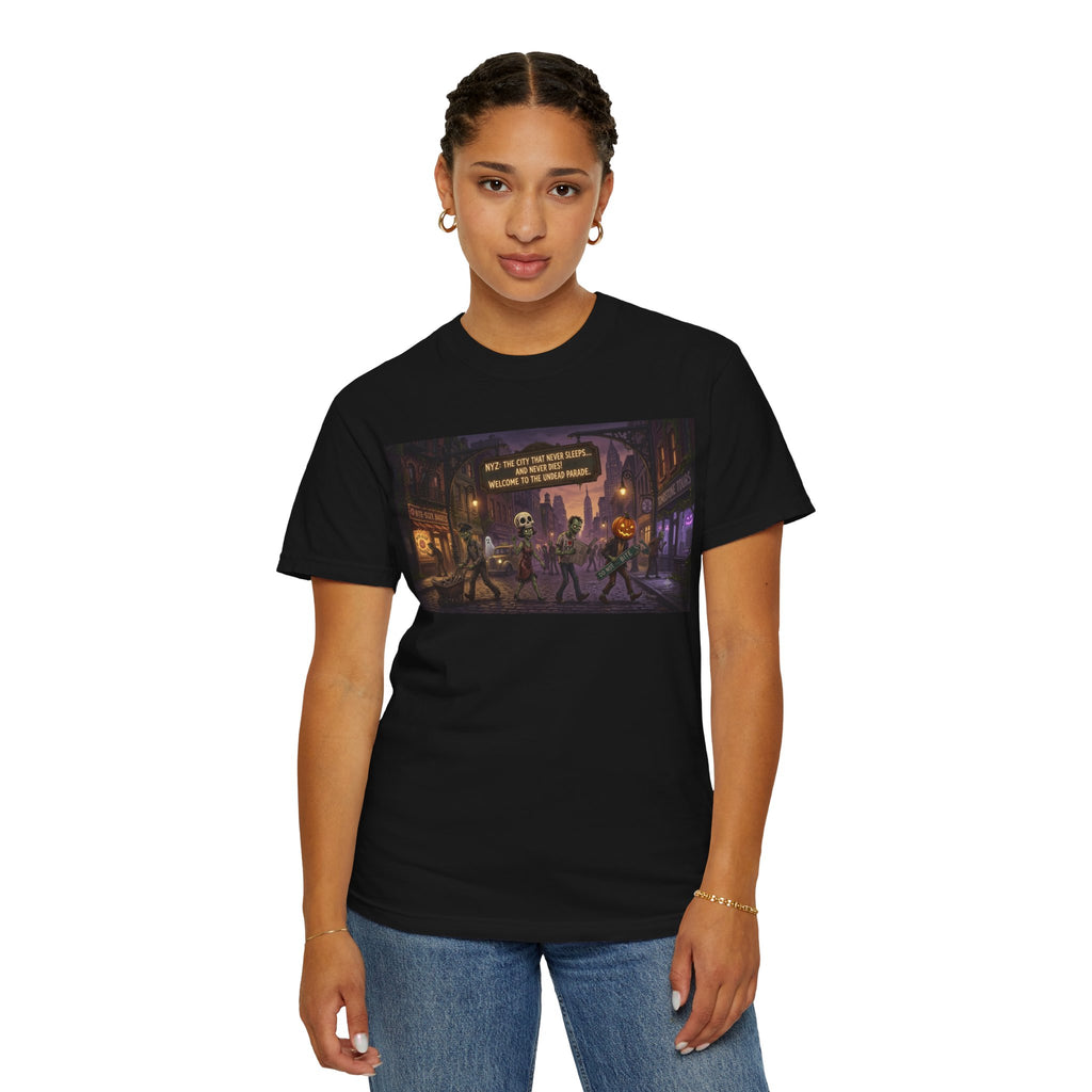 Halloween Monster Band T-Shirt — "We Want Candy" Retro Horror Graphic Tee