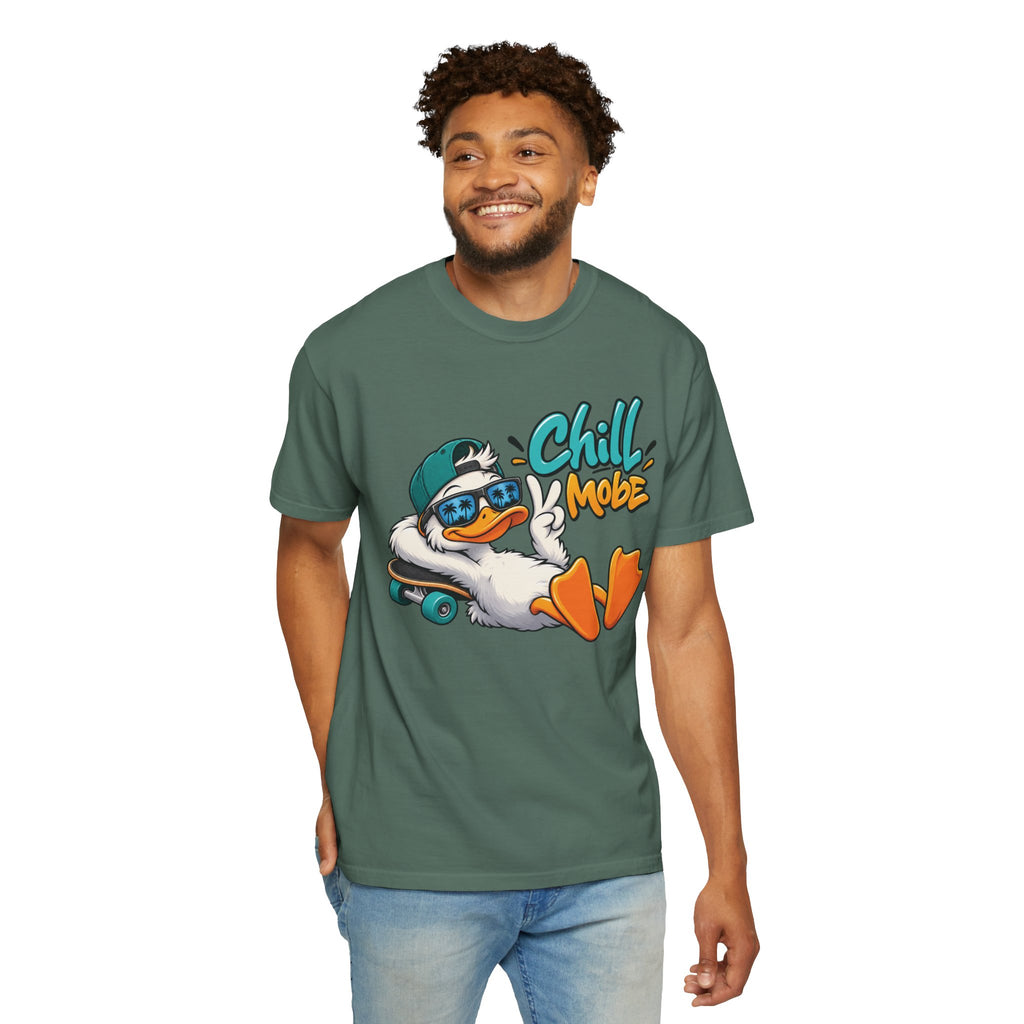 Chill Mode Duck Graphic T-Shirt | Festora Everyday