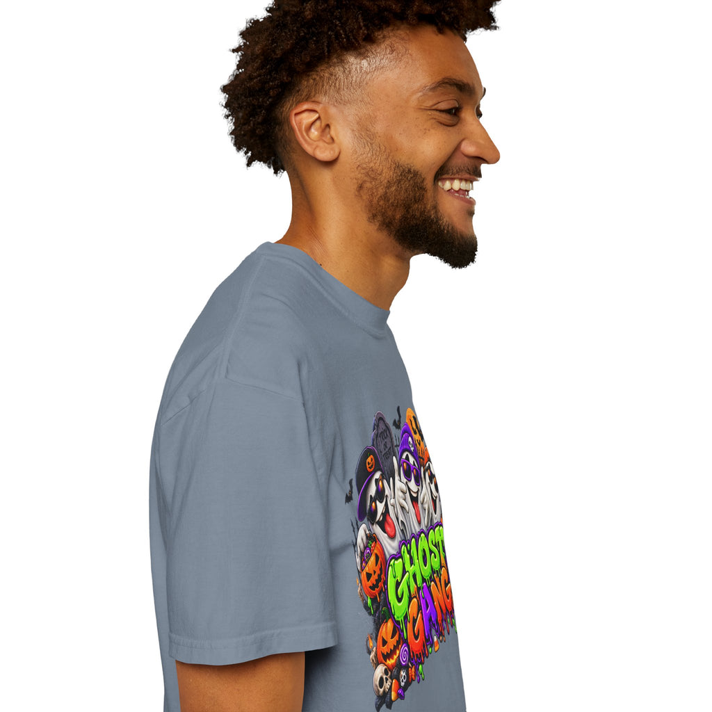 Ghost Gang Halloween T-Shirt – Funny Colorful Ghost Graphic Tee