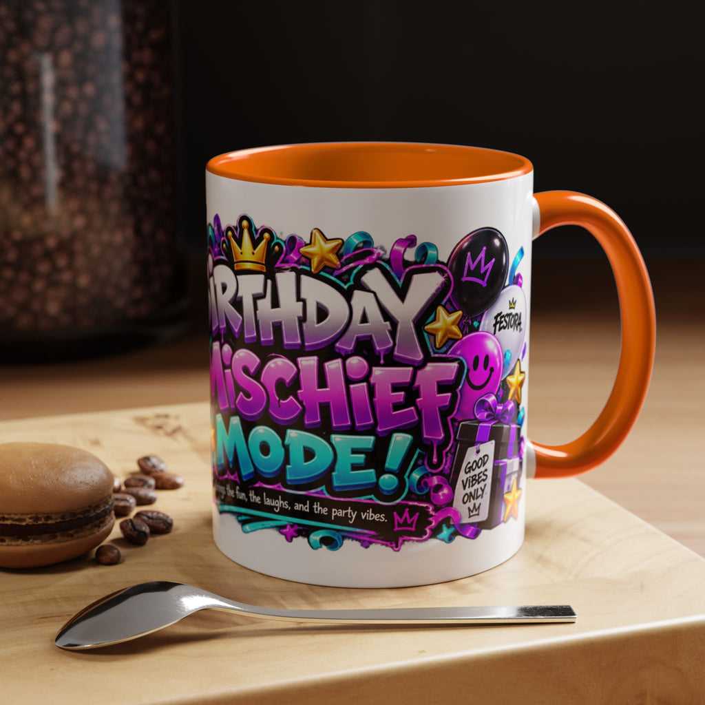 Festora Alien Birthday Mug – Birthday Mischief Mode Coffee Cup