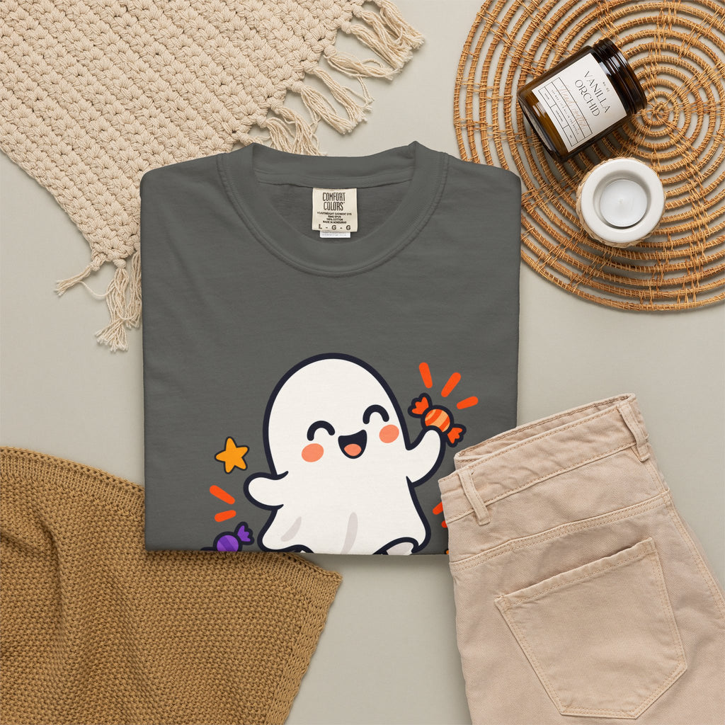 Spooky but Sweet Ghost T-Shirt | Cute Halloween Graphic Tee