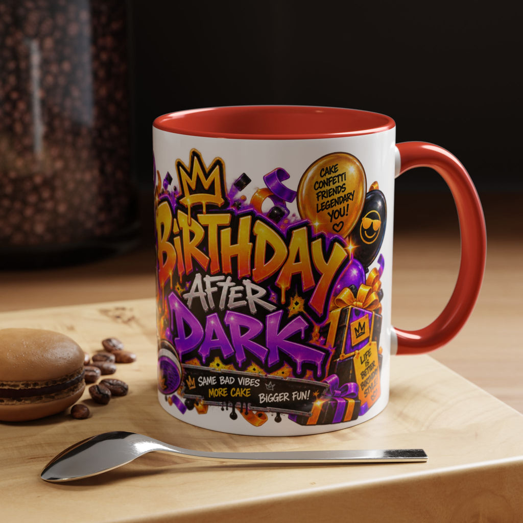 Festora Raccoon Birthday Mug – Birthday After Dark Coffee Cup