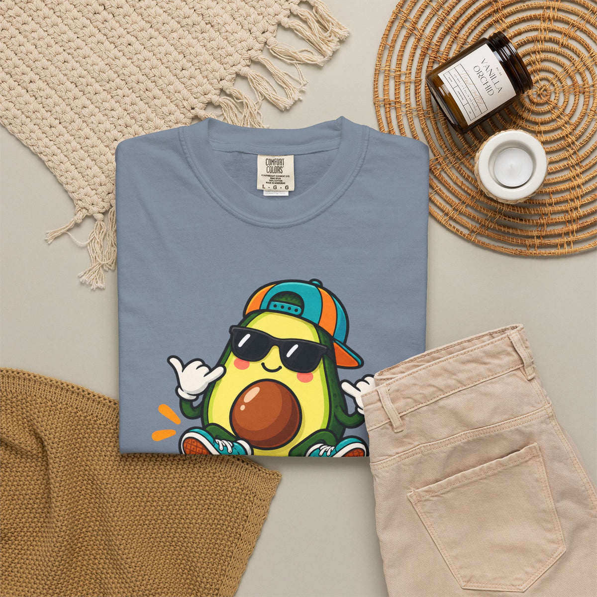 Good Things Ahead Avocado Graphic T-Shirt | Festora Everyday