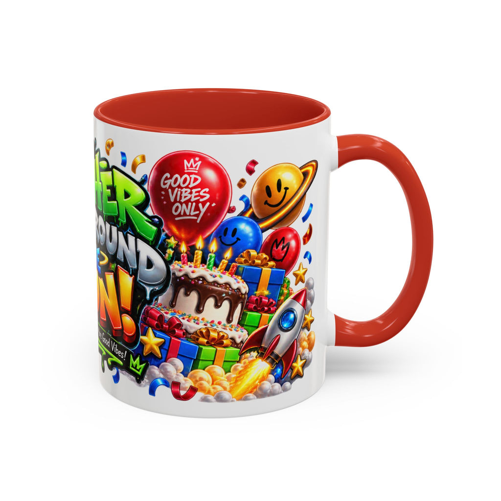 Festora Alien Birthday Mug – Another Trip Around the Sun Coffee Cup