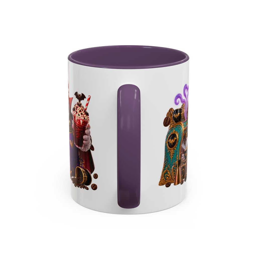 Love at First Bite Vampire Barista Halloween White Mug