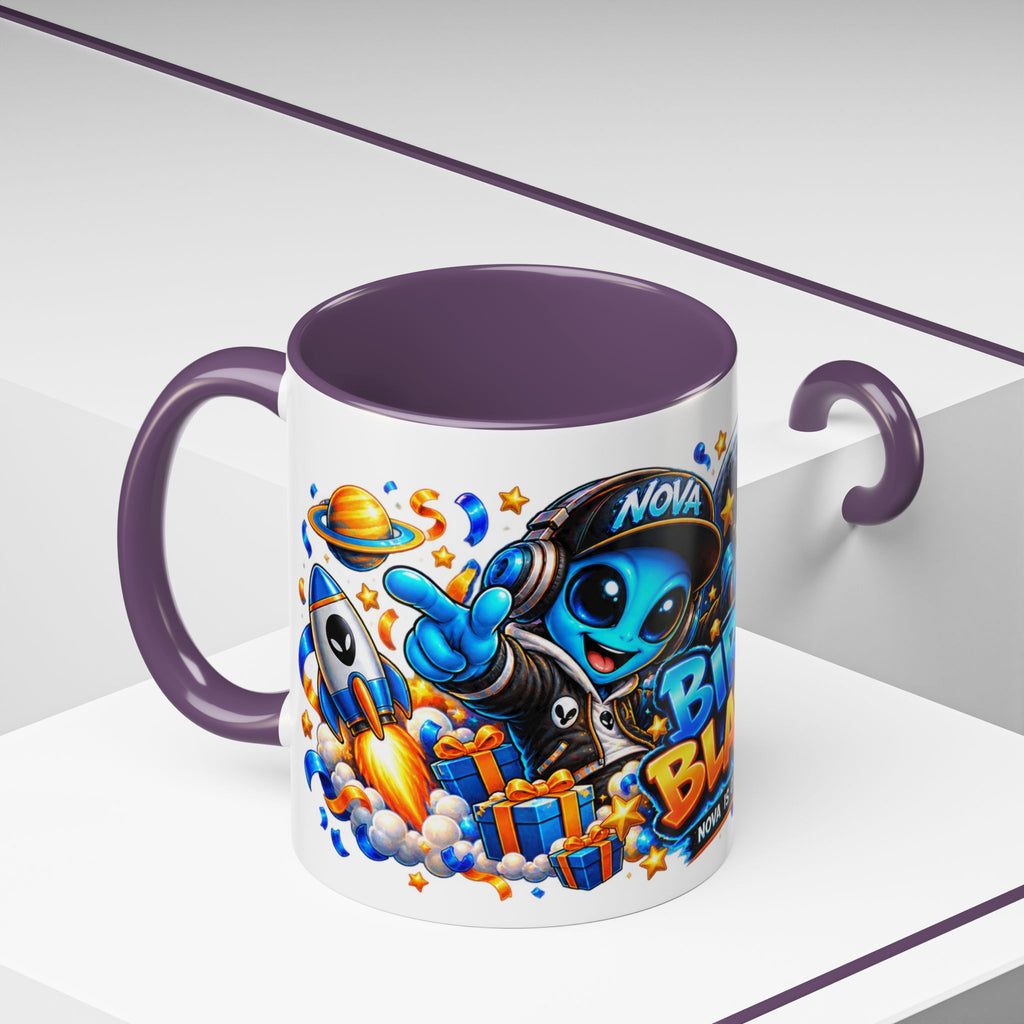 Festora Alien Birthday Mug – Birthday Blast Off Coffee Cup