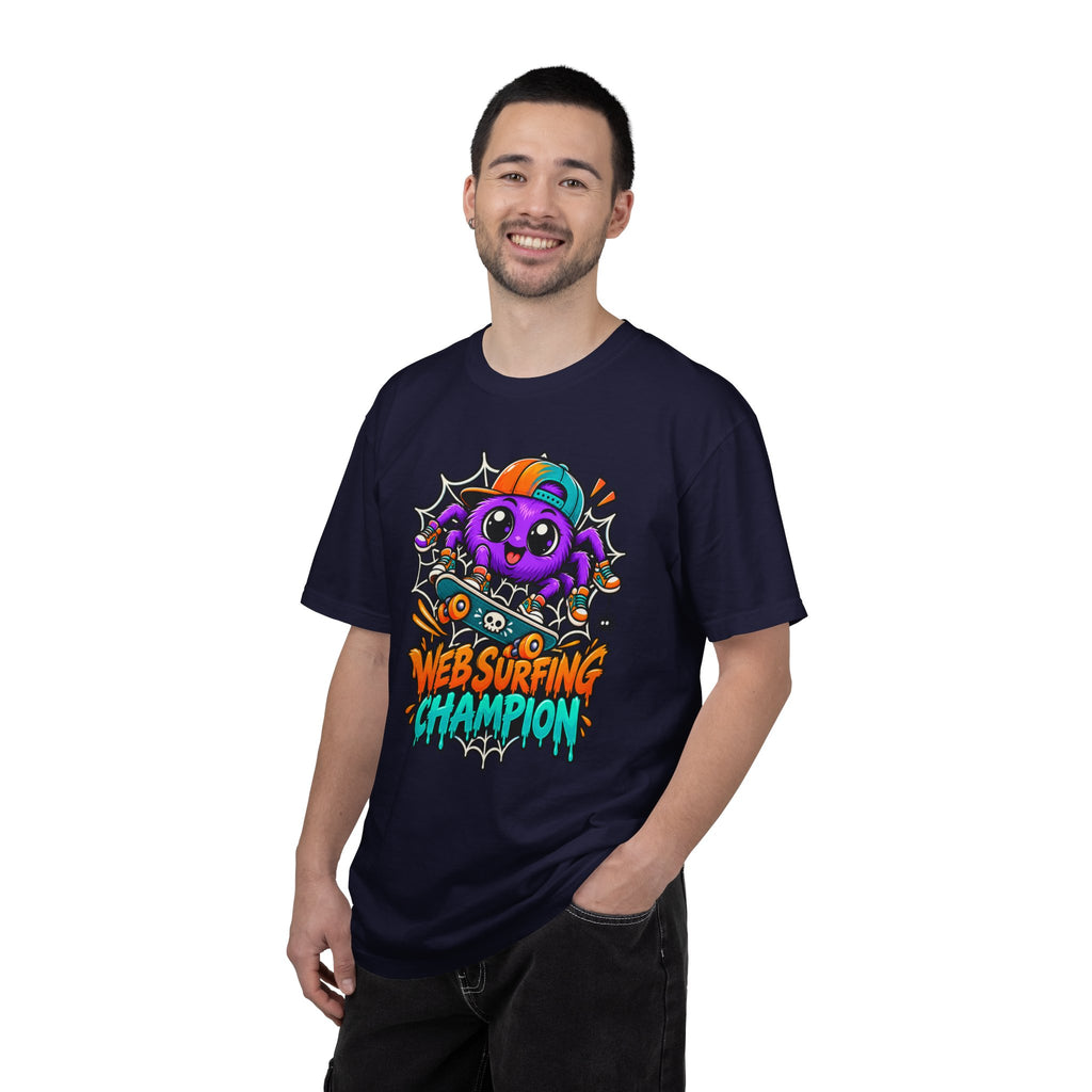 Web Surfing Champion – Cute Halloween Spider T-Shirt