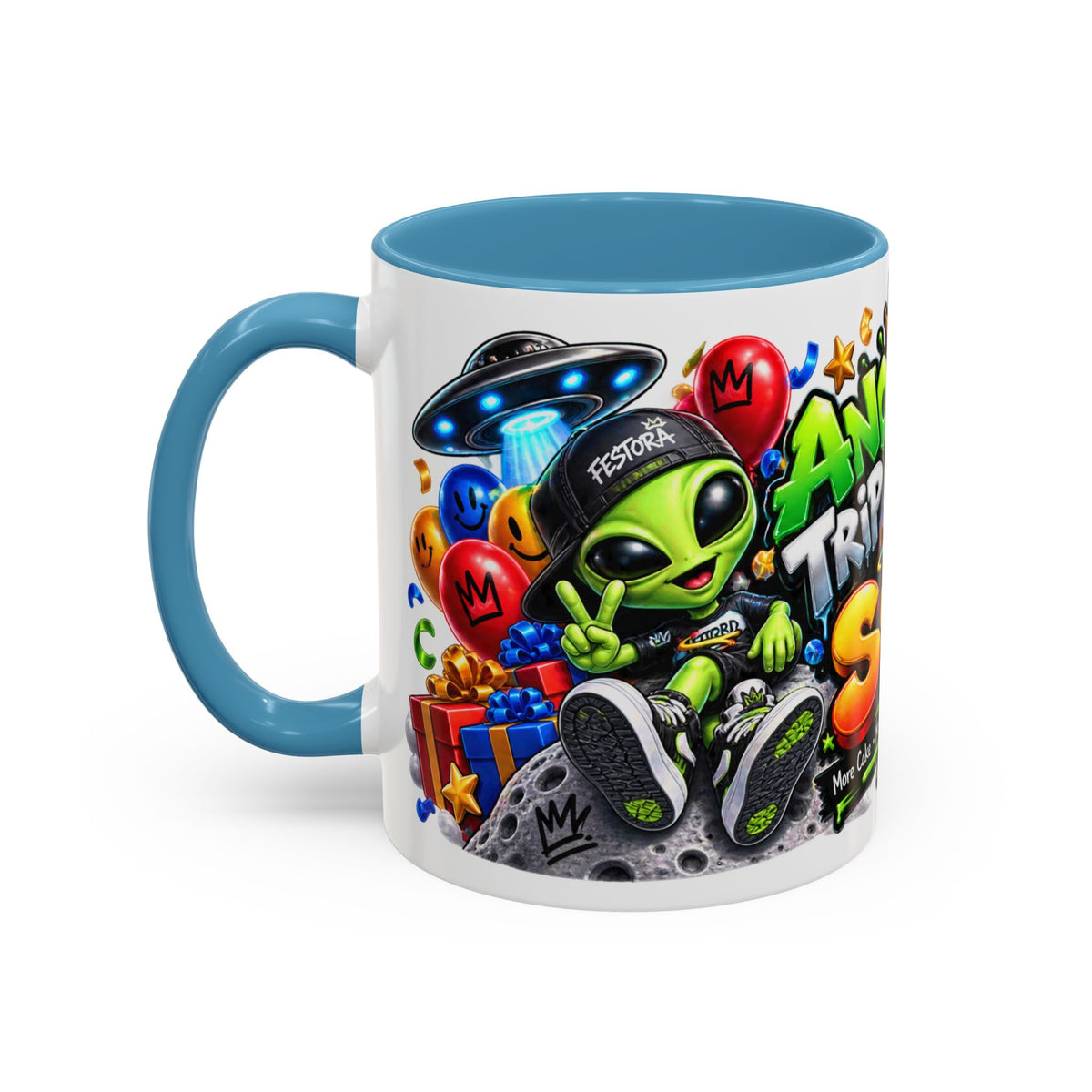 Festora Alien Birthday Mug – Another Trip Around the Sun Coffee Cup