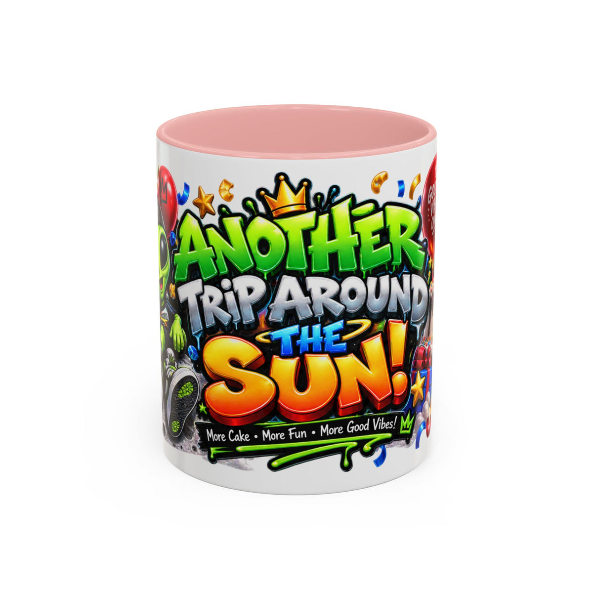 Festora Alien Birthday Mug – Another Trip Around the Sun Coffee Cup