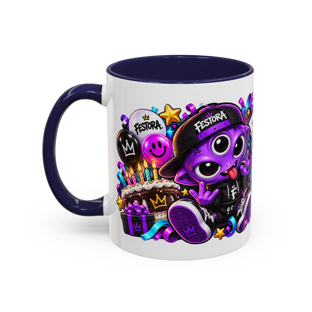Festora Alien Birthday Mug – Birthday Mischief Mode Coffee Cup