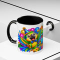 Squawk! It’s Your Birthday White Mug – Cute Parrot Birthday Cup, Colorful Tropical Party Gift
