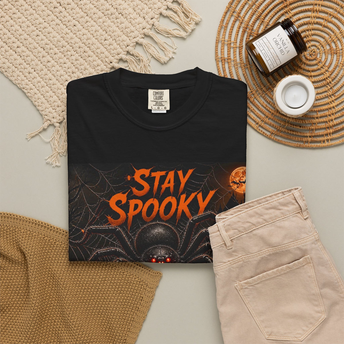 Stay Spooky Halloween T-Shirt — "Life Is Better With A Little Creepiness"