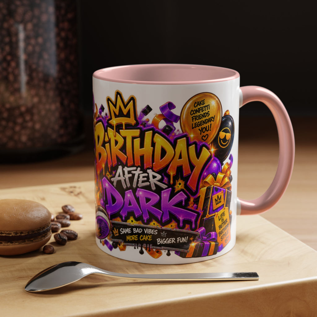 Festora Raccoon Birthday Mug – Birthday After Dark Coffee Cup