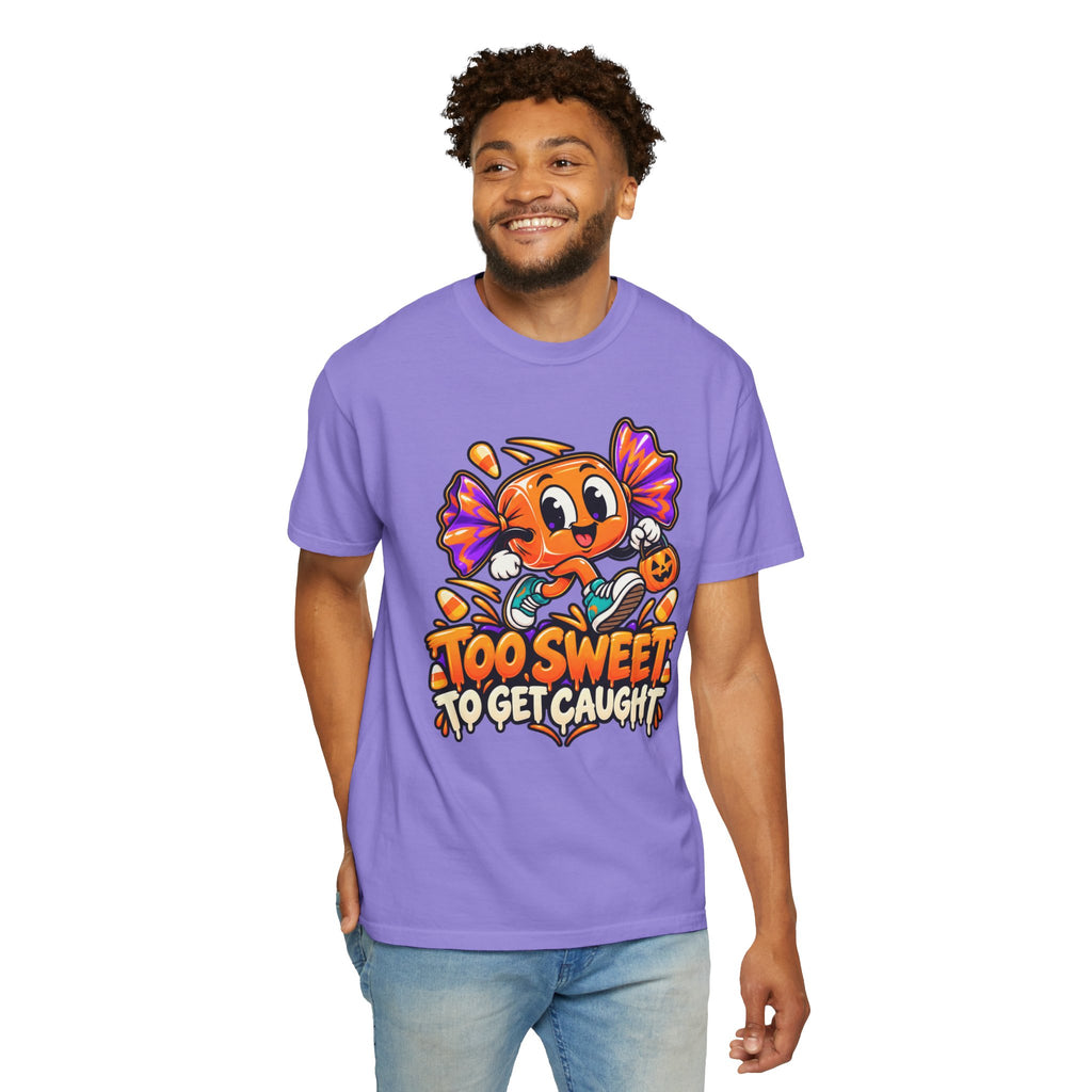 Too Sweet to Get Caught – Cute Halloween Candy T-Shirt