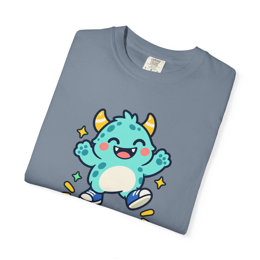 Stay Monster Happy – Cute Monster Graphic T-Shirt