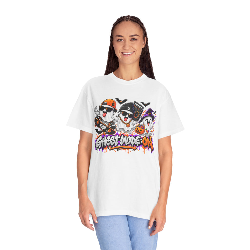 Ghost Mode: ON – Halloween Ghosts Graphic T-Shirt