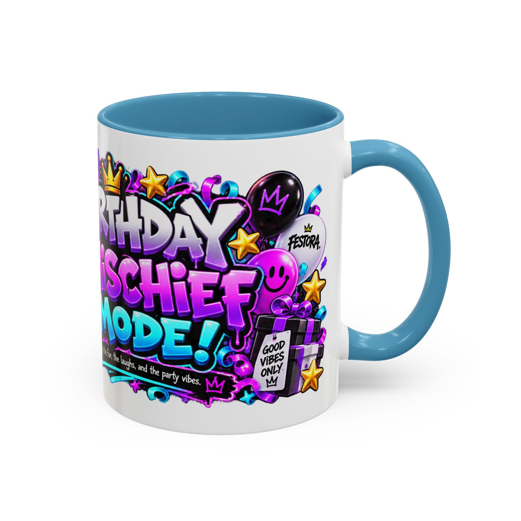 Festora Alien Birthday Mug – Birthday Mischief Mode Coffee Cup