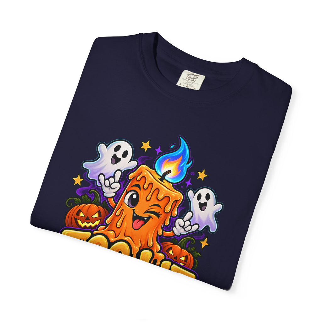 Too Lit to Quit – Funny Halloween Candle T-Shirt
