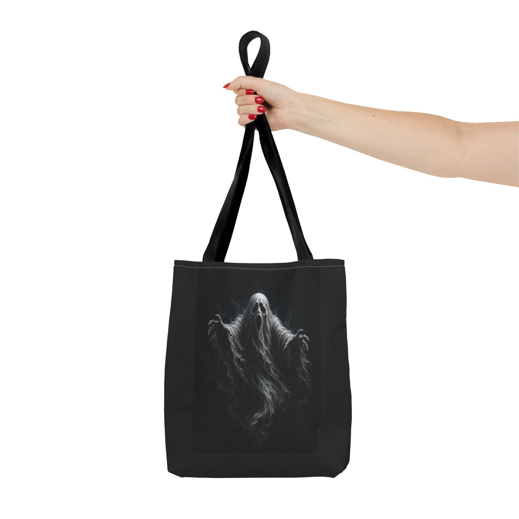 Ghostly Spirit Tote Bag — Spooky Halloween All-Over Print