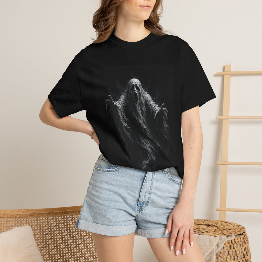 Ghostly Apparition T-Shirt — Haunted Spirit Graphic Tee