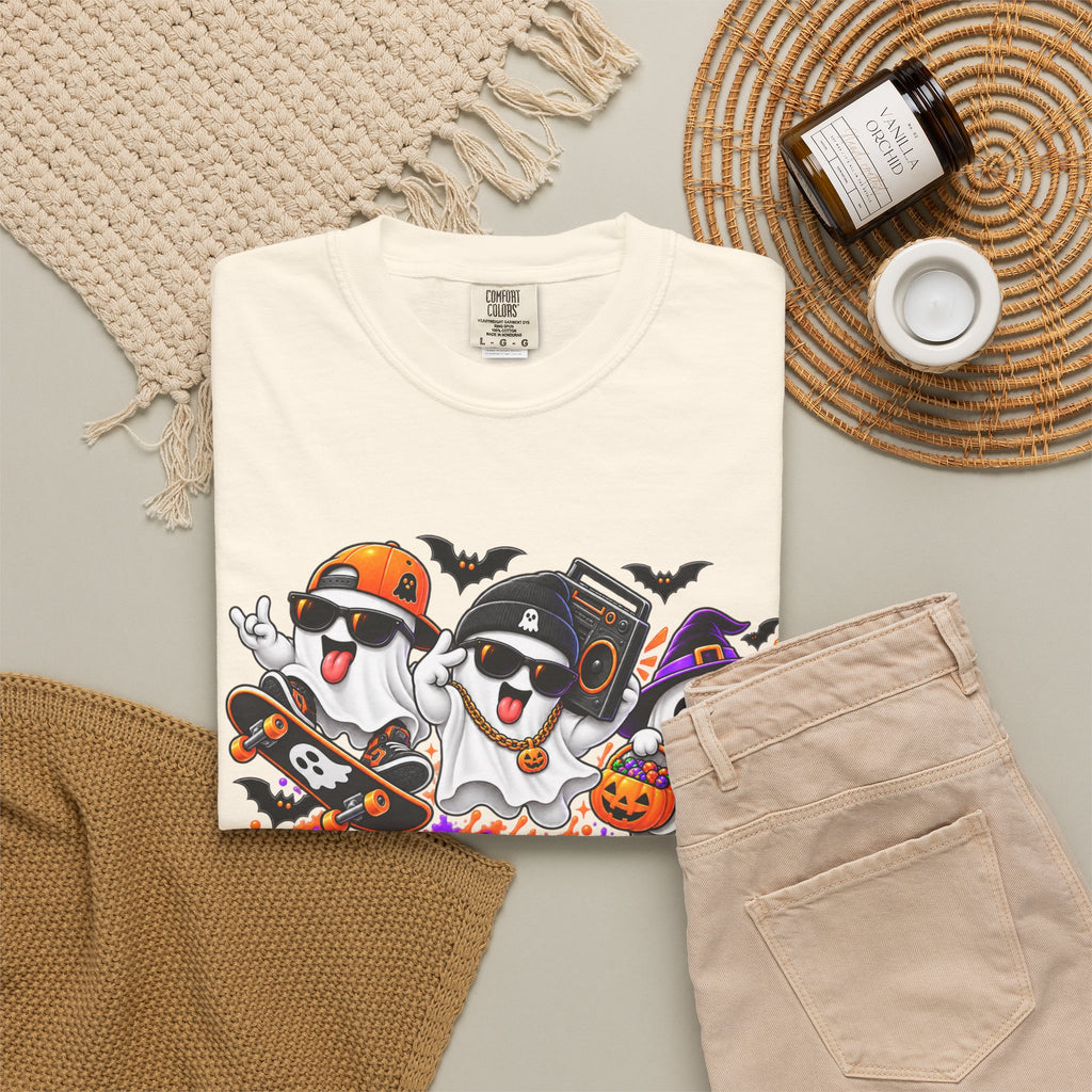 Ghost Mode: ON – Halloween Ghosts Graphic T-Shirt