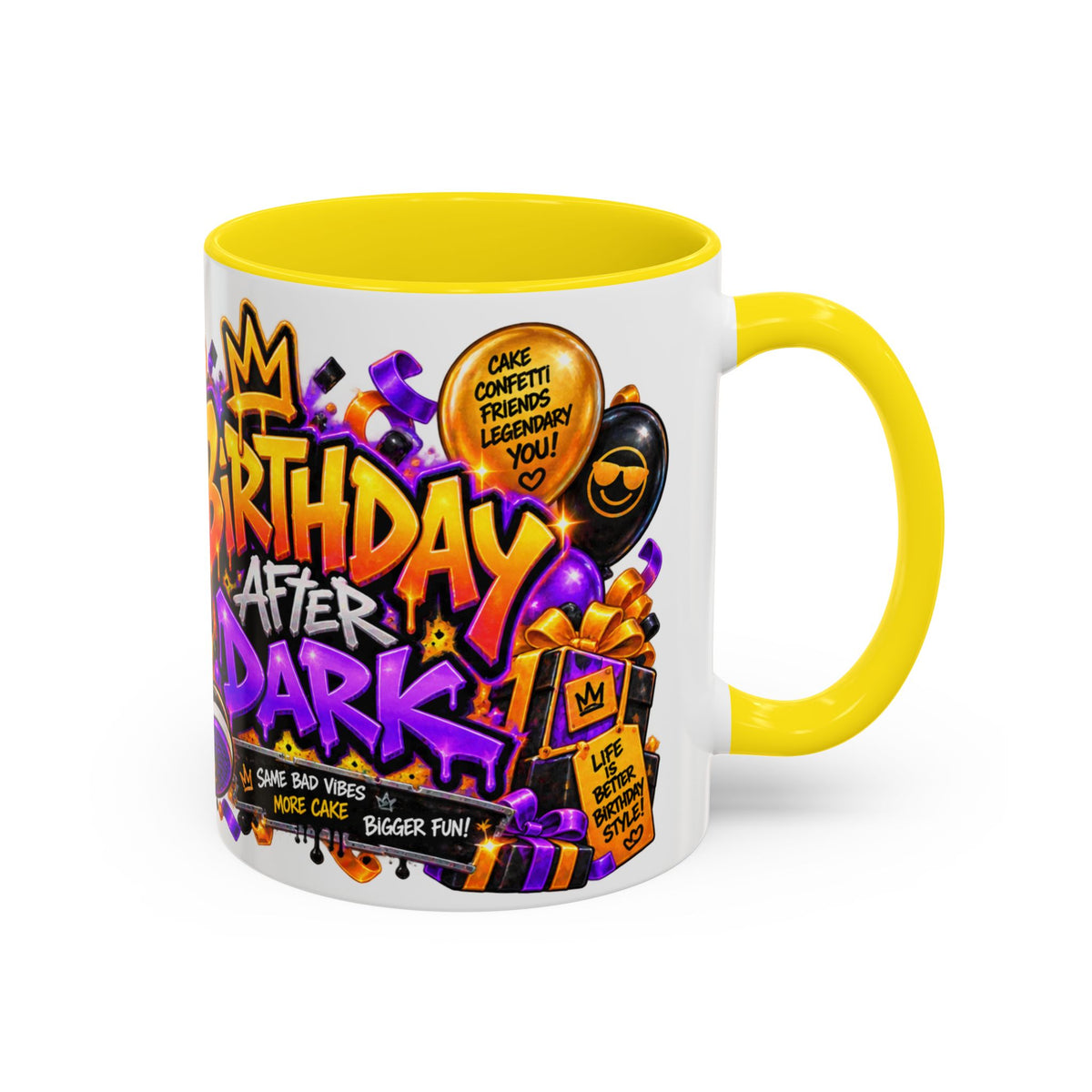 Festora Raccoon Birthday Mug – Birthday After Dark Coffee Cup