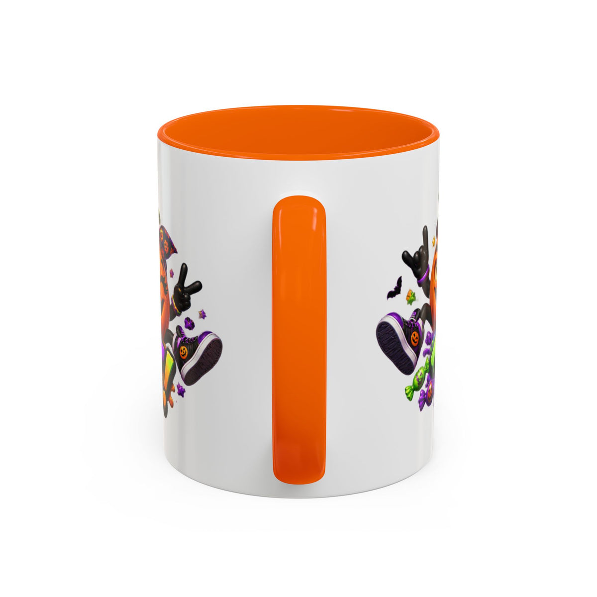 Too Lit to Quit Halloween Pumpkin Party White Mug