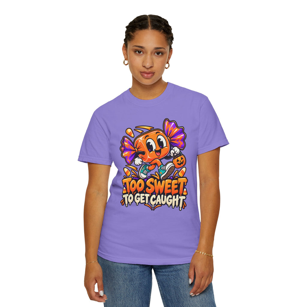Too Sweet to Get Caught – Cute Halloween Candy T-Shirt