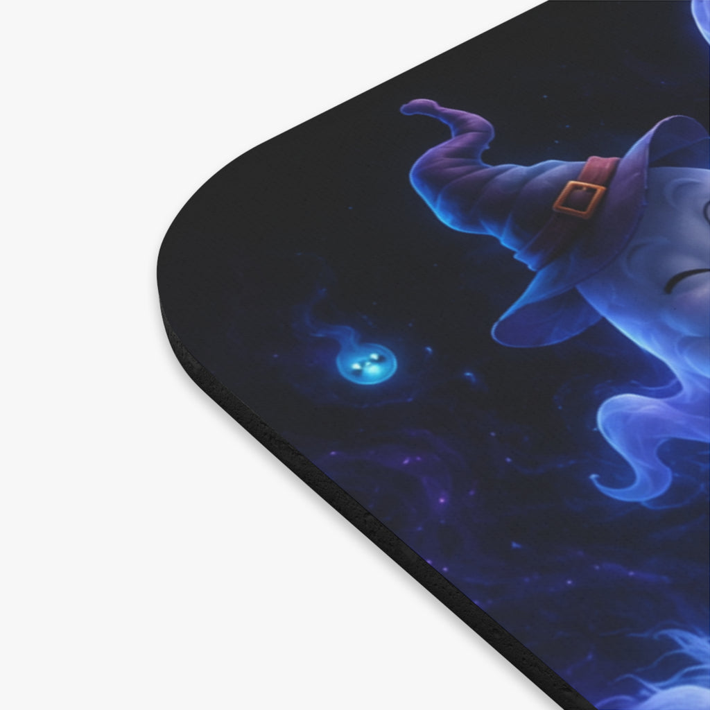 Cute Ghosts Mouse Pad — Halloween Cartoon Desktop Mat
