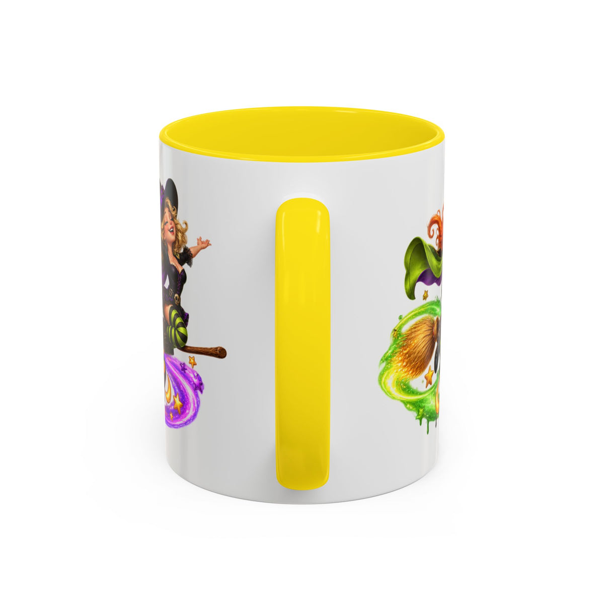 Witch Please I Fly First Class Halloween White Mug
