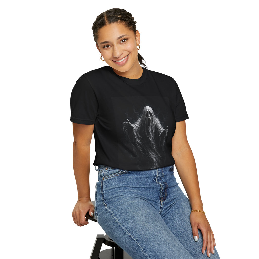Ghostly Apparition T-Shirt — Haunted Spirit Graphic Tee