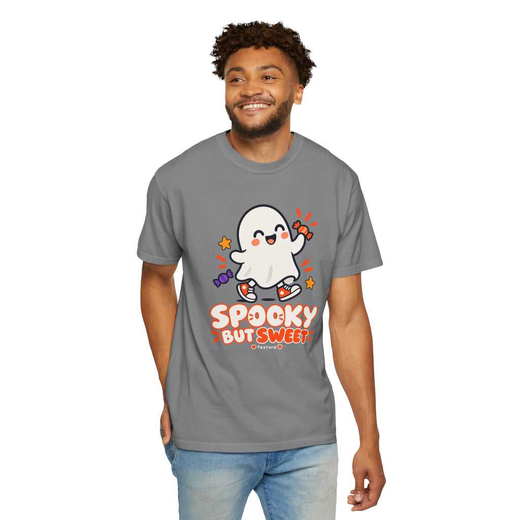 Spooky but Sweet Ghost T-Shirt | Cute Halloween Graphic Tee