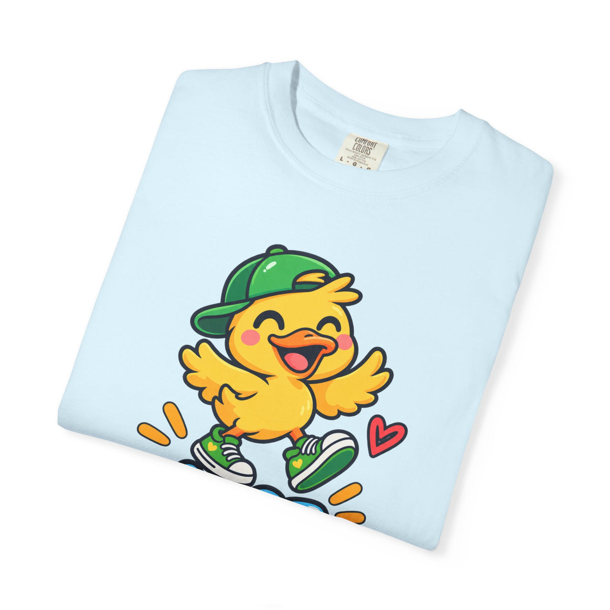Just Ducky! – Cute Happy Duck Graphic T-Shirt