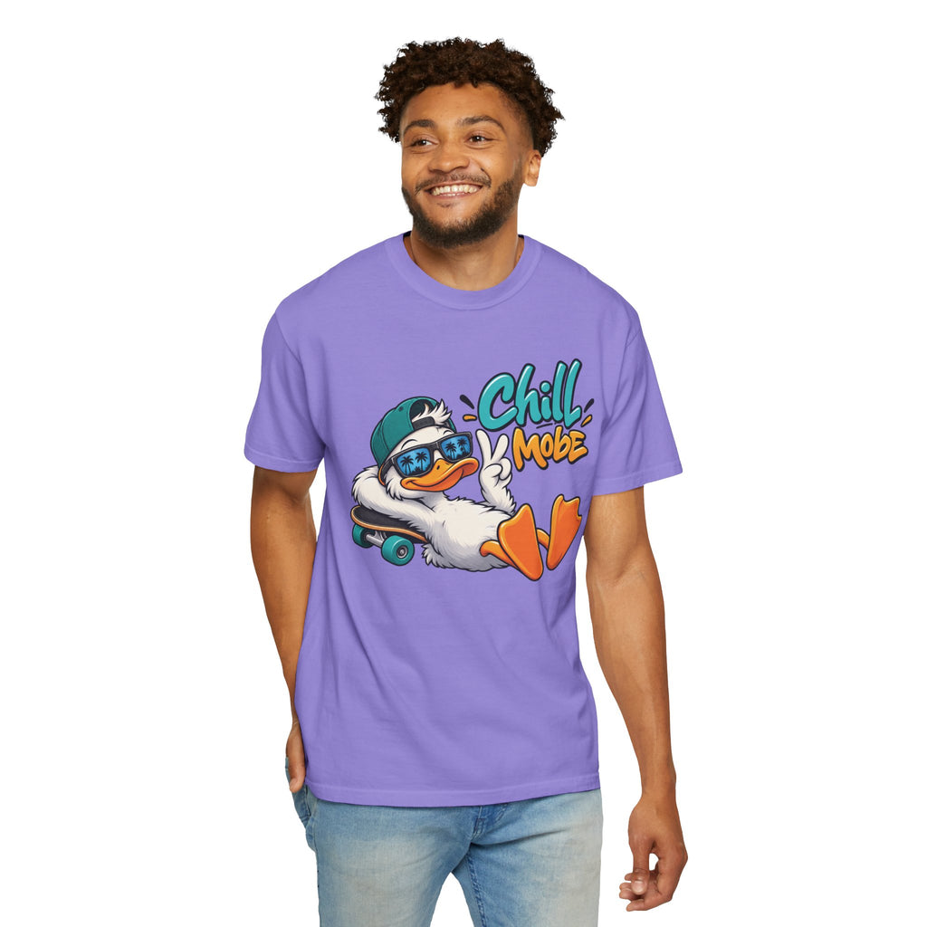 Chill Mode Duck Graphic T-Shirt | Festora Everyday