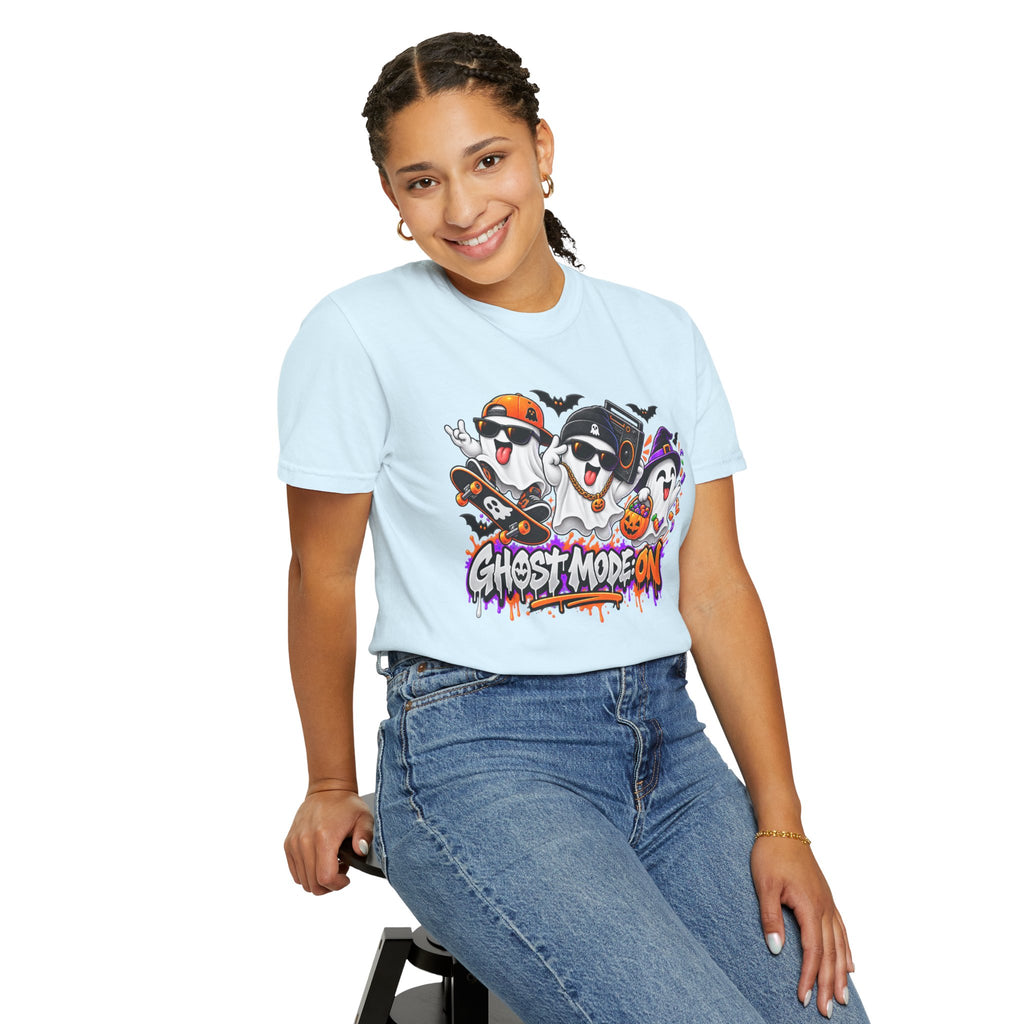 Ghost Mode: ON – Halloween Ghosts Graphic T-Shirt