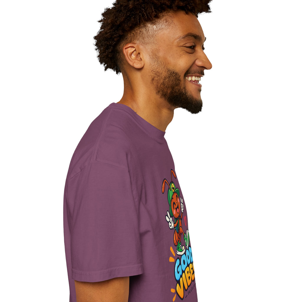 Good Vibes – Happy Ant Graphic T-Shirt