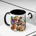 Built to Party English Bulldog Birthday White Mug