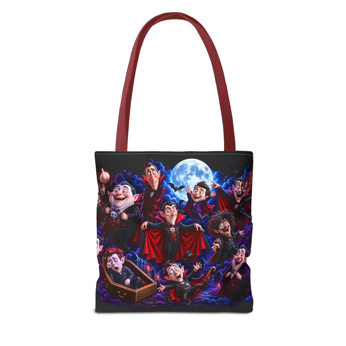Vampire Night All-Over Print Tote Bag