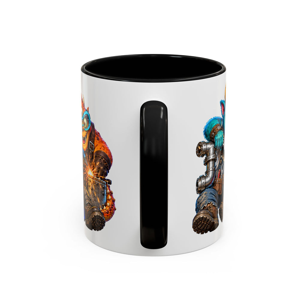 Built Different Monster Workshop Halloween White Mug