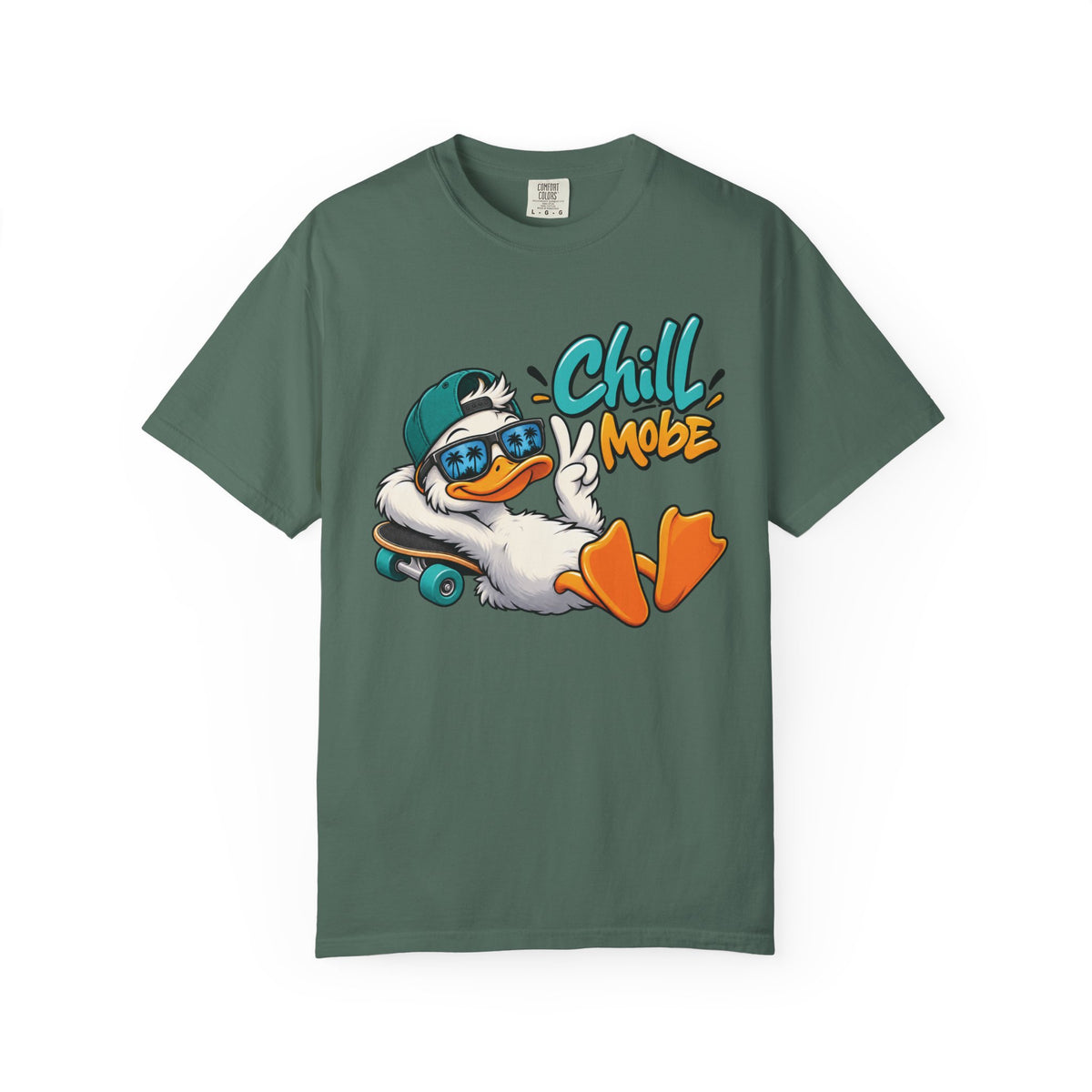 Chill Mode Duck Graphic T-Shirt | Festora Everyday