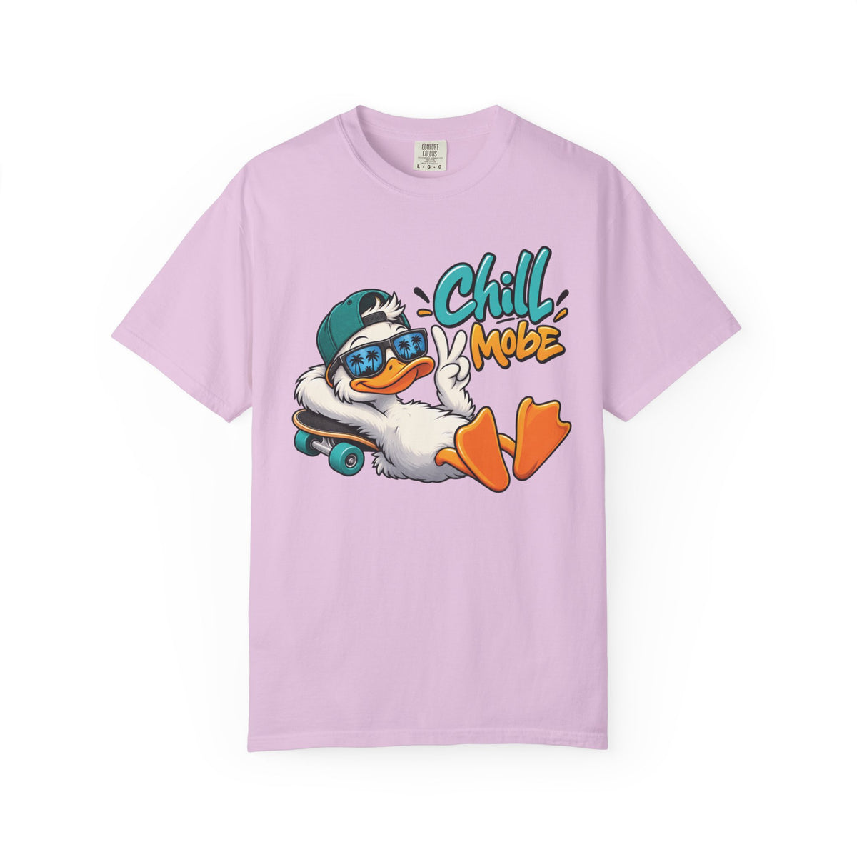 Chill Mode Duck Graphic T-Shirt | Festora Everyday