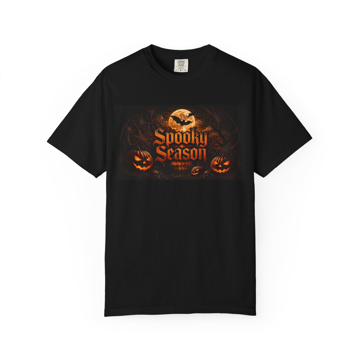 Spooky Season Halloween T-Shirt — Pumpkin Jack-O'-Lantern Graphic Tee
