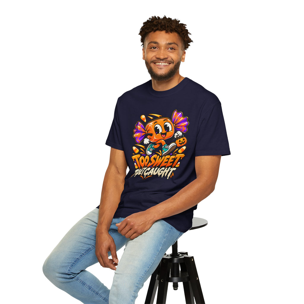 Too Sweet to Get Caught – Cute Halloween Candy T-Shirt