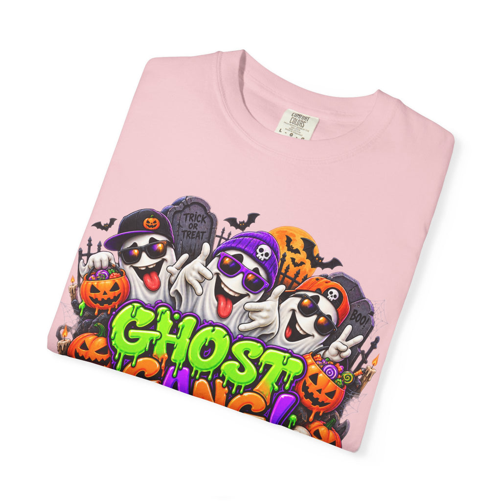Ghost Gang Halloween T-Shirt – Funny Colorful Ghost Graphic Tee