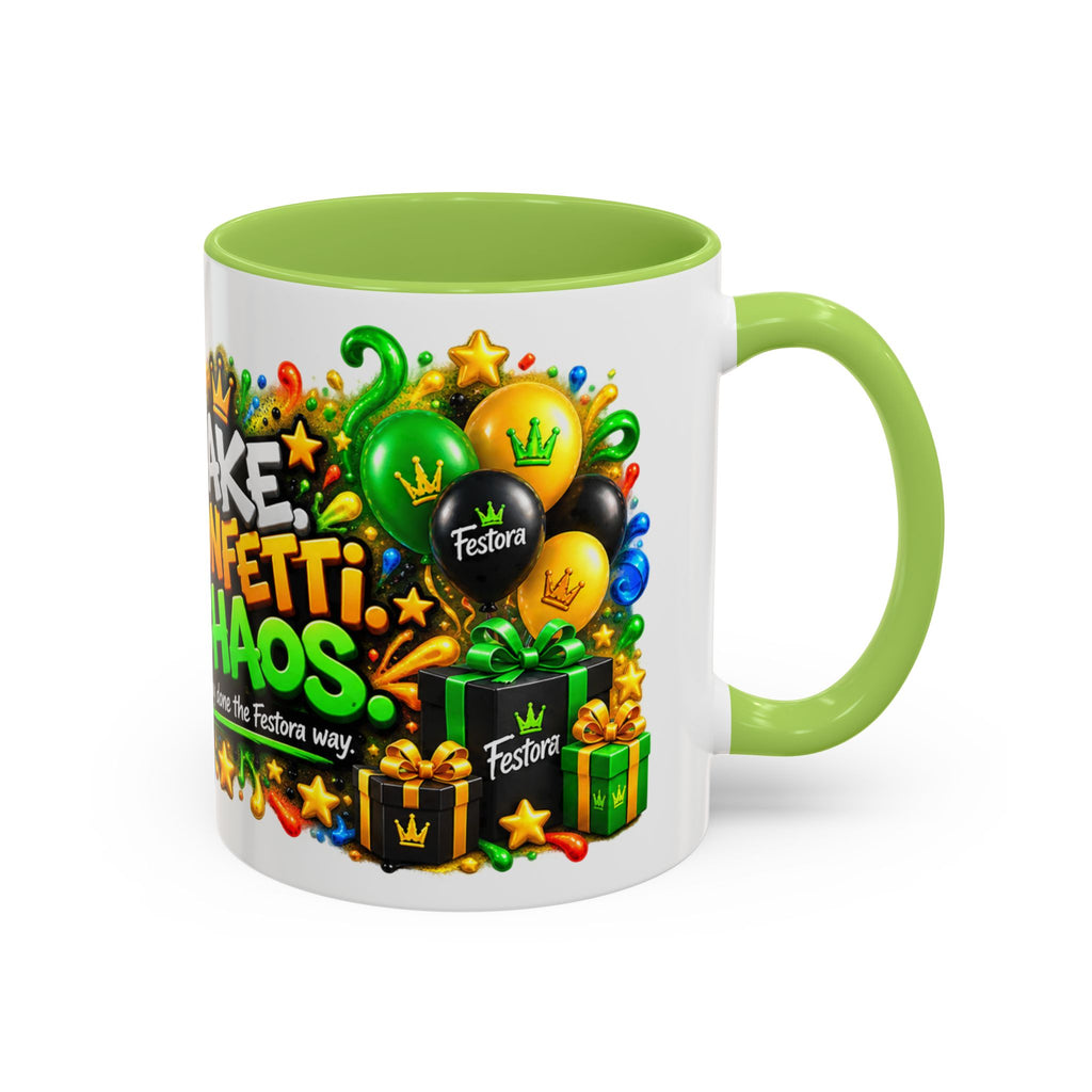 Festora Ant Birthday Mug – Cake Confetti Chaos Coffee Cup
