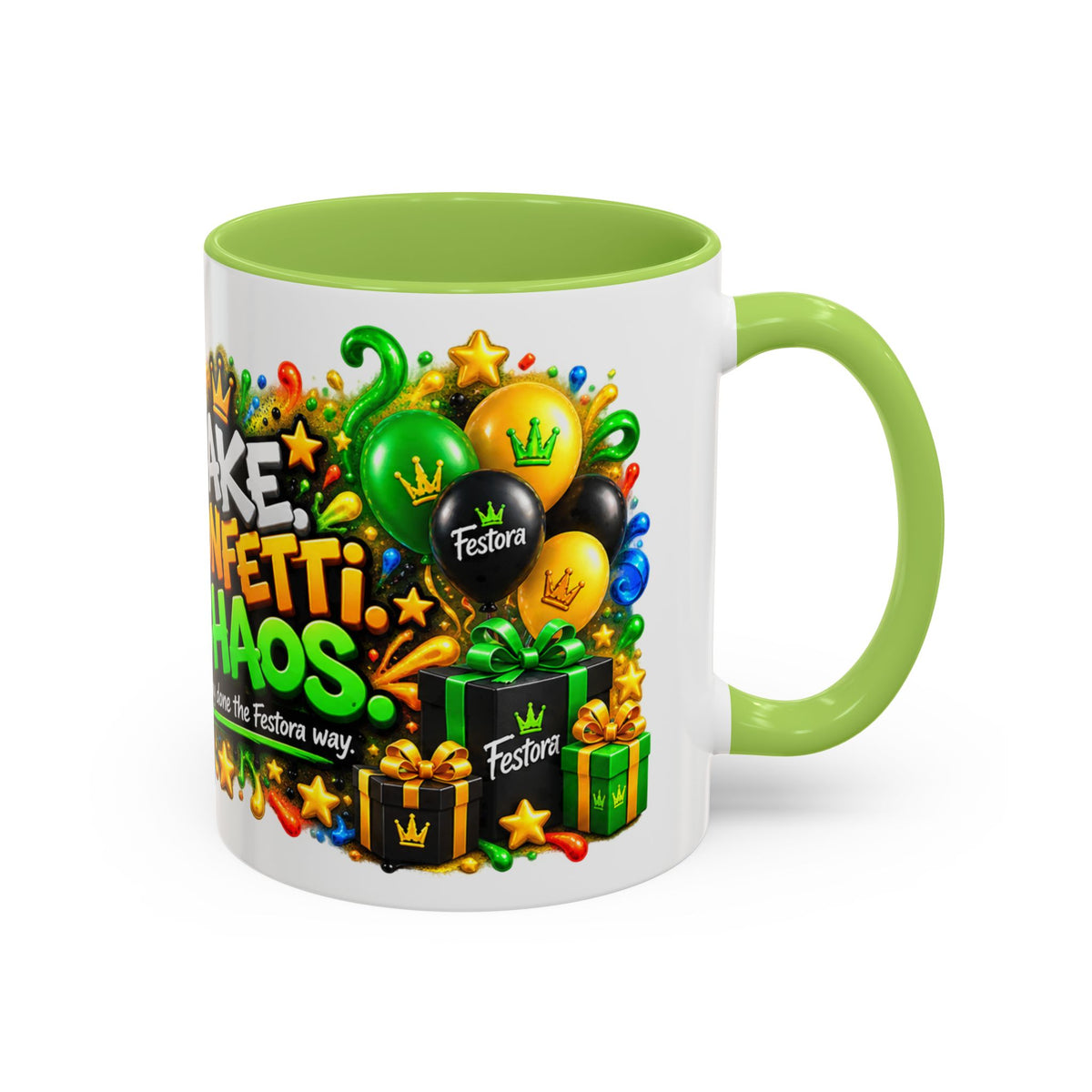 Festora Ant Birthday Mug – Cake Confetti Chaos Coffee Cup
