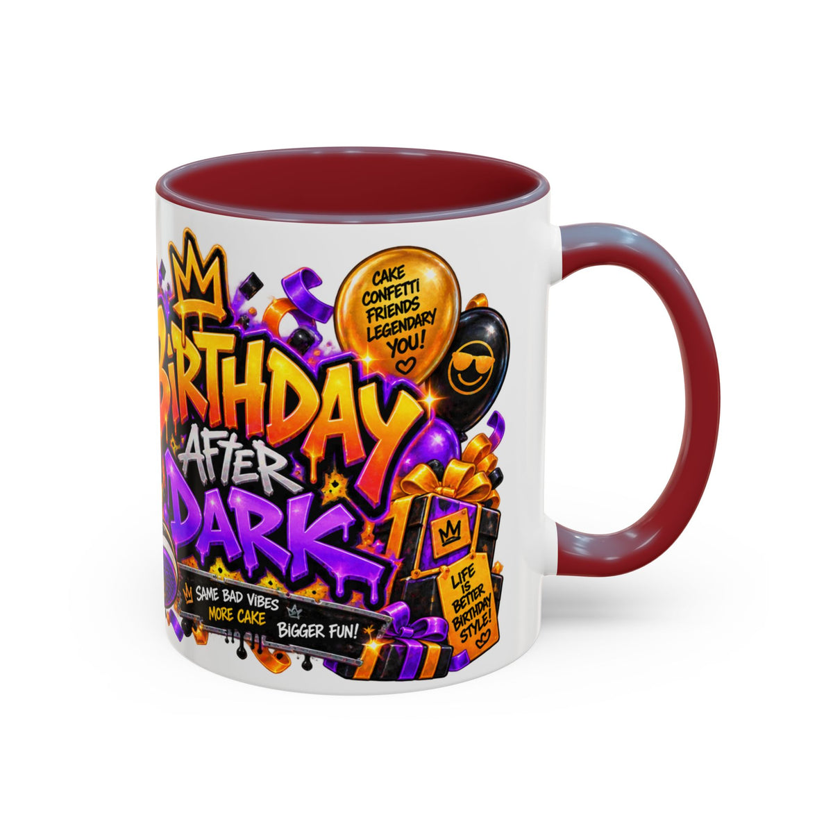 Festora Raccoon Birthday Mug – Birthday After Dark Coffee Cup