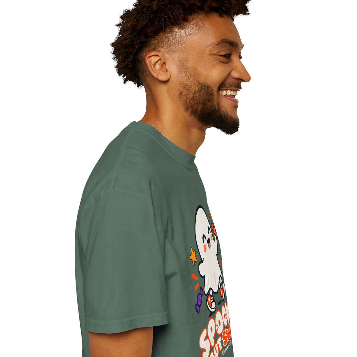 Spooky but Sweet Ghost T-Shirt | Cute Halloween Graphic Tee